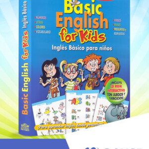 Basic English For Kids con CD-ROM