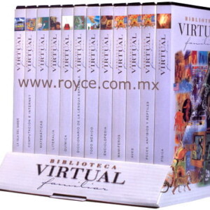 Biblioteca Virtual Familiar 12 CD-ROMs MX