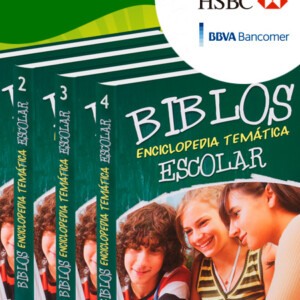 Biblos Enciclopedia Temática Escolar 4 Vols con CD-ROM