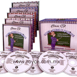 Canta, Juega y Aprende 5 CDs Audio