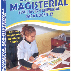 Carrera Magisterial Evaluación Universal para Docentes 3 CD-ROMs