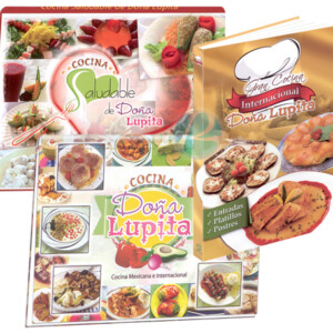 Cocinas Saludable, Mexicana e Internacional 3 Vols