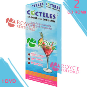 Cócteles Sabores de Ensueño 2 CD-ROMs con DVD (desplegable)