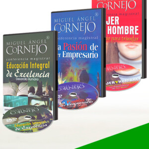 Colección Conferencia Magistral Miguel Ángel Cornejo 3 DVDs