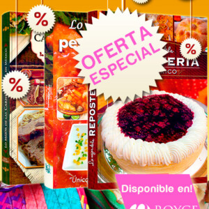 La Mejor Colección de Recetarios de Cocina en México 3 Vols