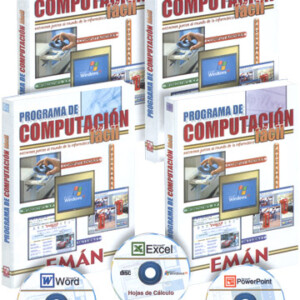 Programa de Computación Fácil 4 Vols con 3 CD-ROMs