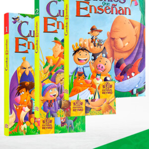 Cuentos Que Enseñan 3 Vols con DVD