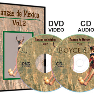 Danzas de México Vol 2 con DVD, CD Audio y un e-Book