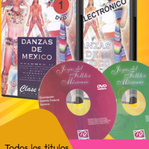 Danzas de México Volumen II en DVD y CD Plus