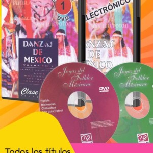 Danzas de México Volumen I en DVD y CD Plus
