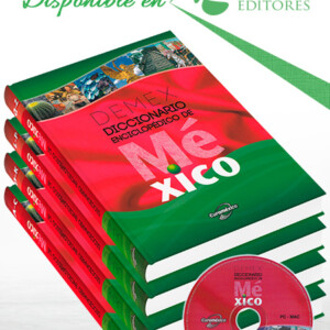 DEMEX Diccionario Enciclopédico de México 4 Vols con CD-ROM