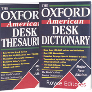 The Oxford American Desk Dictionary 2 Vols