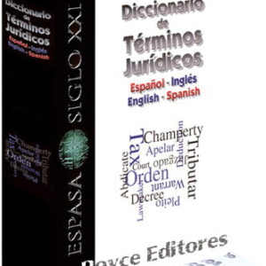 Diccionario de Términos Jurídicos Español Inglés con CD-ROM