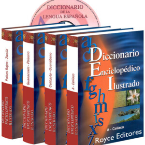 Diccionario Enciclopédico Ilustrado 4 Vols con CD-ROM