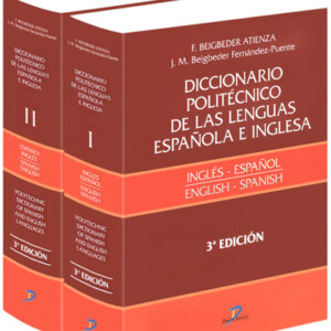 Diccionario Politécnico de las Lenguas Española e Inglesa 2 Vols