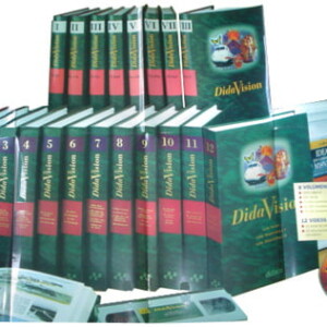 Didavisión Enciclopedia del Nuevo Milenio 8 Vols con 12 VHS y 2 CD-ROMs