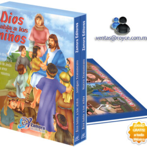Dios Habla a los Niños 2 Vols con 2 DVDs y Un cuadernillo