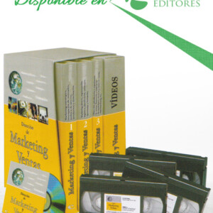 Dirección de Marketing y Ventas 3 Vols con CD-ROM y 4 Vídeos VHS
