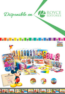 El Mundo de Inglés de Disney 12 Libros con 12 Guías, 12 DVDs y 24 CDs Audio
