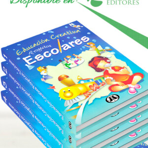 Educación Creativa Proyectos Escolares 4 Vols con CD-ROM