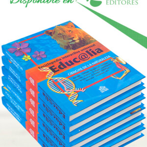 Enciclopedia Interactiva Universal Educalia 6 Vols con 3 CD-ROMs