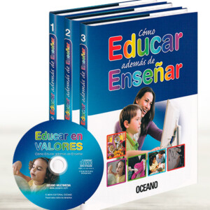 Cómo Educar Además de Enseñar 3 Vols con CD-ROM