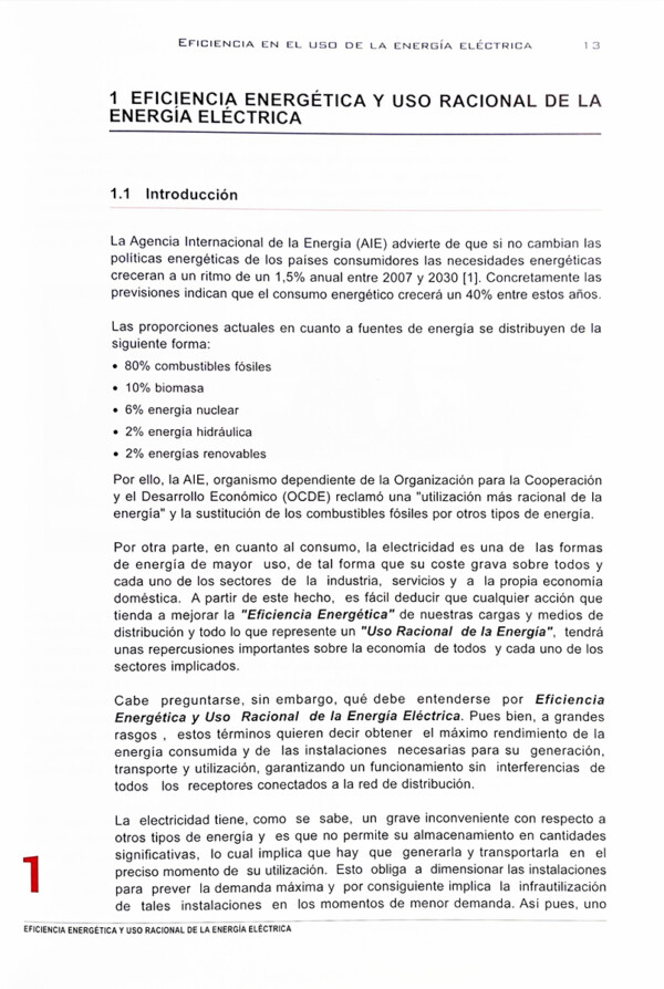 Eficiencia en el Uso de la Energía Eléctrica - Libros MX