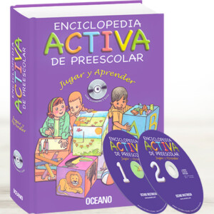 Enciclopedia Activa de Preescolar Jugar y Aprender con 2 CDs Audio