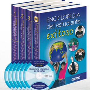 Enciclopedia del Estudiante Exitoso 3 Vols con 6 CD-ROMs