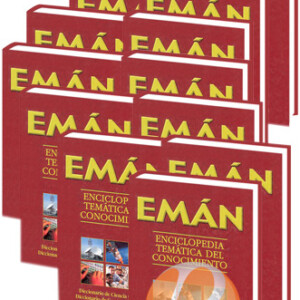 Emán Enciclopedia Temática del Conocimiento 12 Vols con 3 CD-ROMs