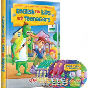 English For Kids and Teenagers con 3 CD-ROMs y 3 DVDs