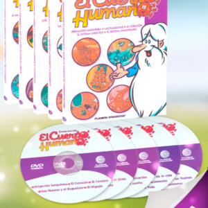Érase una vez el Cuerpo Humano 5 Vols con 5 DVDs
