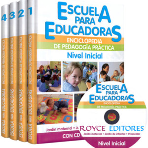 Escuela para Educadoras 4 Vols con CD-ROM