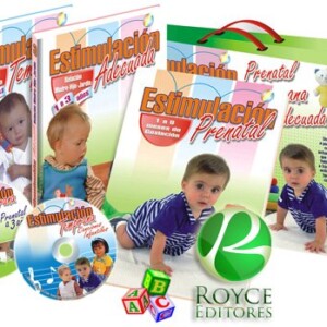 Estimulación Prenatal, Temprana y Adecuada 3 Vols con DVD y CD