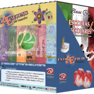 La Extra Escolar del Maestro 5 DVDs + 4 e-Books + 3 CDs Audio