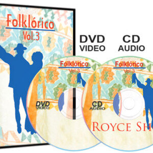 Folklórico Vol III con DVD, CD Audio y un e-Book