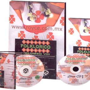 Folklórico Volumen VIII » 1 Libro + 1 DVD + 1 CD Audio