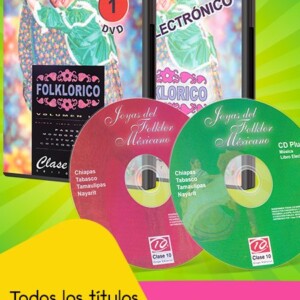 Folklórico Volumen III con DVD y CD Plus