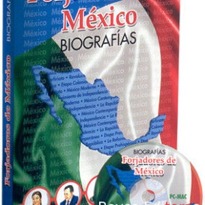 Forjadores de México Biografías con CD-ROM