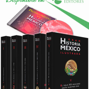 Gran Historia de México Ilustrada 5 Vols con CD-ROM