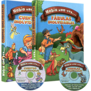Había Una Vez Cuentos y Fábulas Inolvidables 2 Vols con 2 CD-ROM