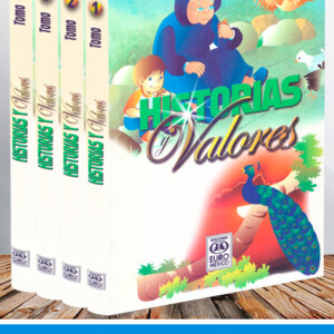 Historias y Valores 4 Vols con CD-ROM