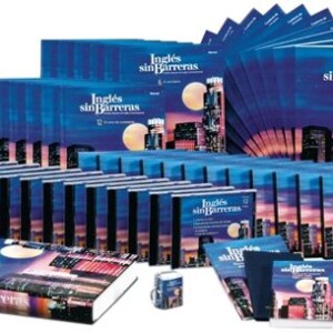 Inglés Sin Barreras 12 Vols con 12 DVDs y 12 CDs Audio