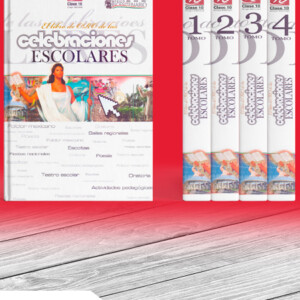 Celebraciones Escolares 4 Vols con CD-ROM y DVD