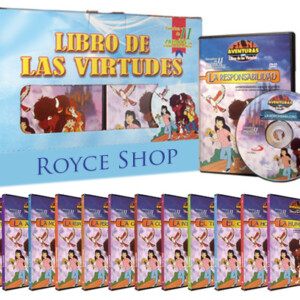 Las Aventuras del Libro de las Virtudes 12 DVDs