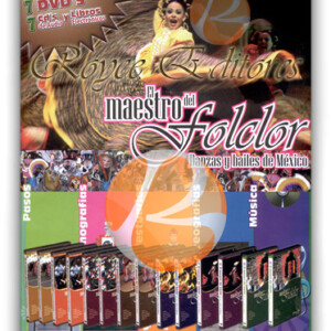El Maestro del Folclor 8 DVDs + 8 CDs Audio con E-Books