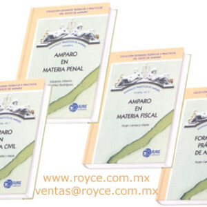 1a Serie. Manuales Temáticos de Amparo 4 Vols