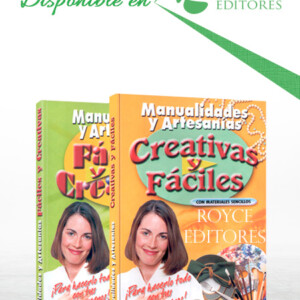 Manualidades y Artesanías Creativas y Fáciles 2 Vols