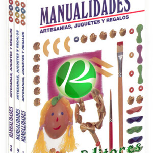 Manualidades Artesanías, Juguetes y Regalos 3 Vols