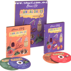 Manualidades para Preescolar y Primaria con 4 DVDs
